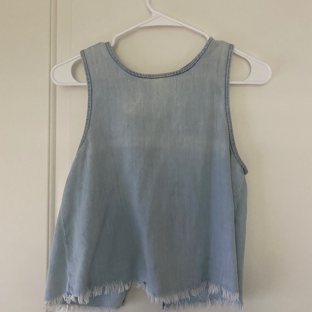 Light Denim Aerie Tank Top